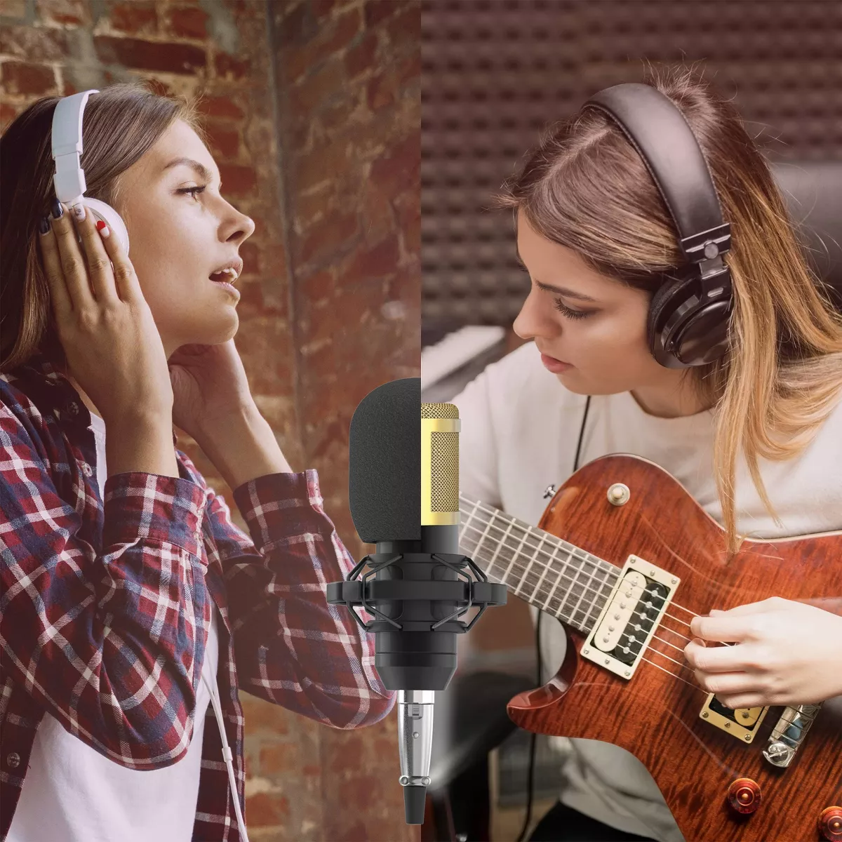 Tzumi ONAIR: Reverb Pro Condenser Microphone - Black