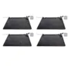 Intex Solar Mat Above Ground Swimming Pool Water Heater, Black (4 Pack)