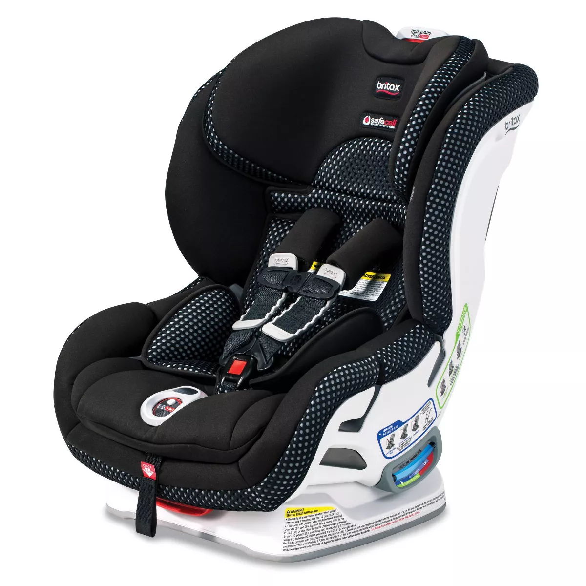 Britax Boulevard ClickTight Cool Flow Convertible Car Seat - Gray