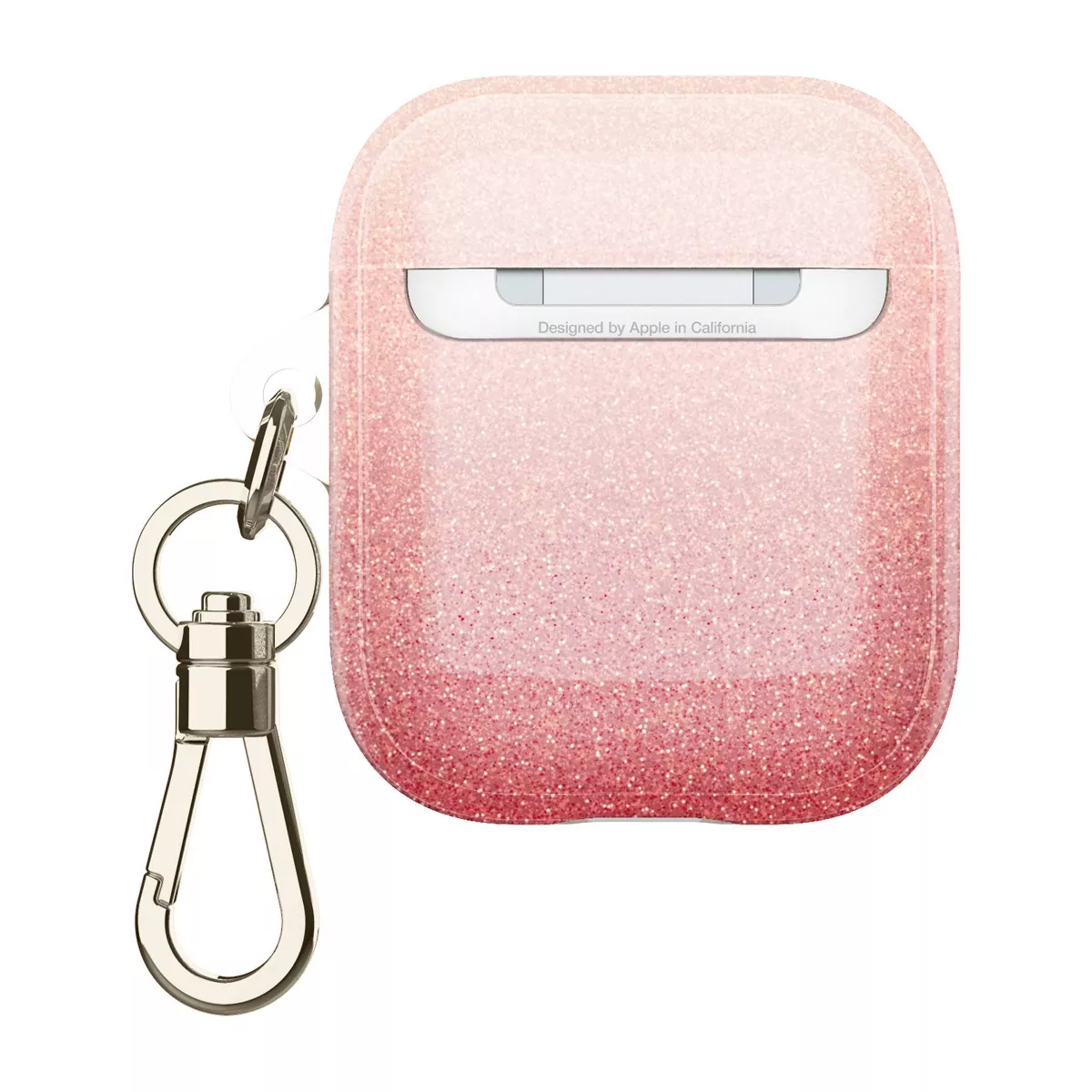 Kate Spade New York AirPods Case - Ombre Glitter Sunset Pink