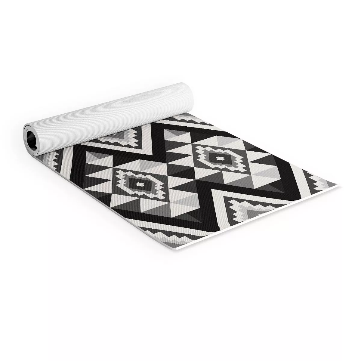 AveniexBoho Gem Blackx (6mm) 24" x 70" xYoga Mat - Society6