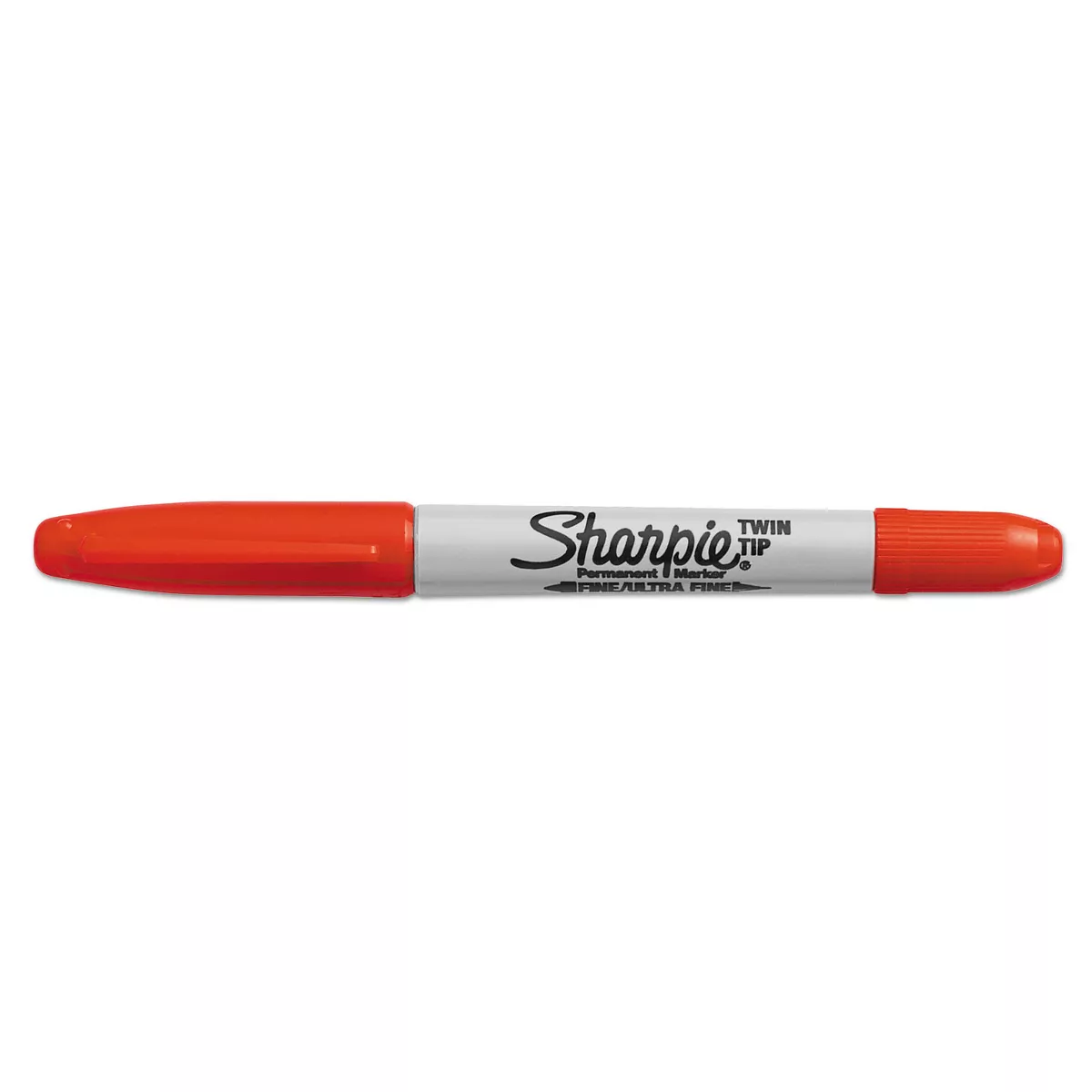Sharpie Twin-Tip Permanent Marker Fine/Ultra Fine Point Red 32002