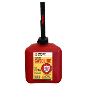 Midwest Can 2gal Gas Can Red Midwest Can