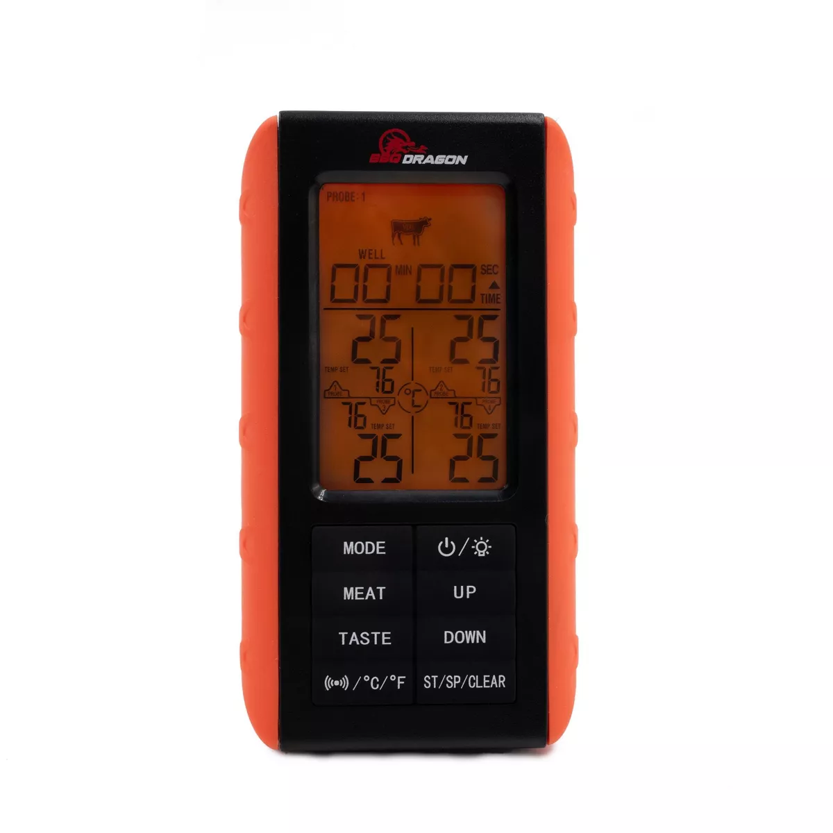 BBQ Dragon 4 Probe Wireless Meat Thermometer