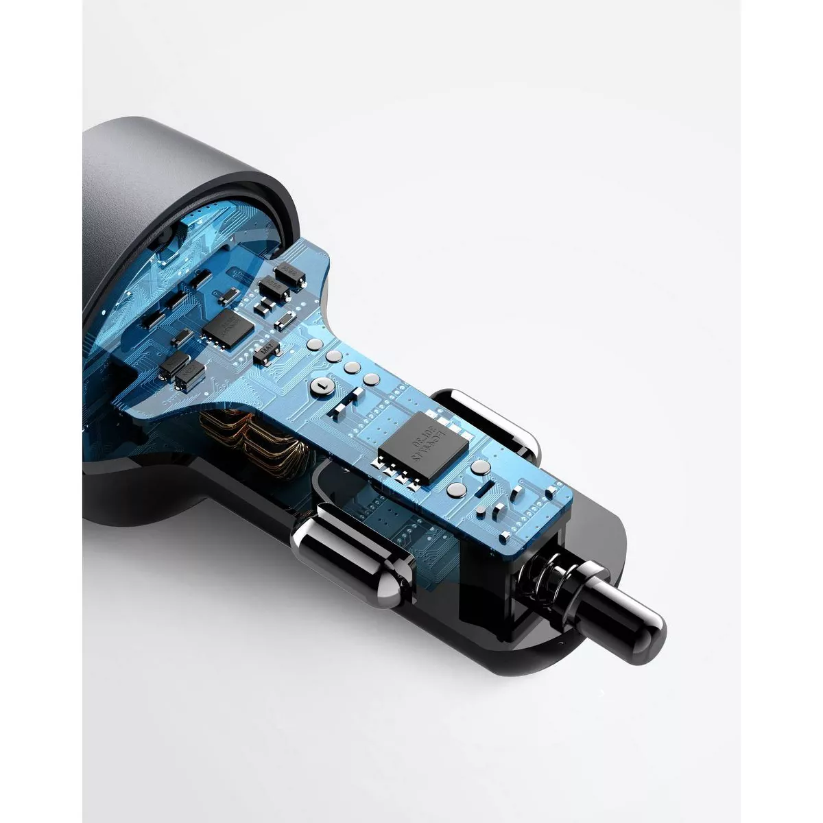 Anker PowerDrive 2-Port 33W Power Delivery Car Charger - Black/Gray