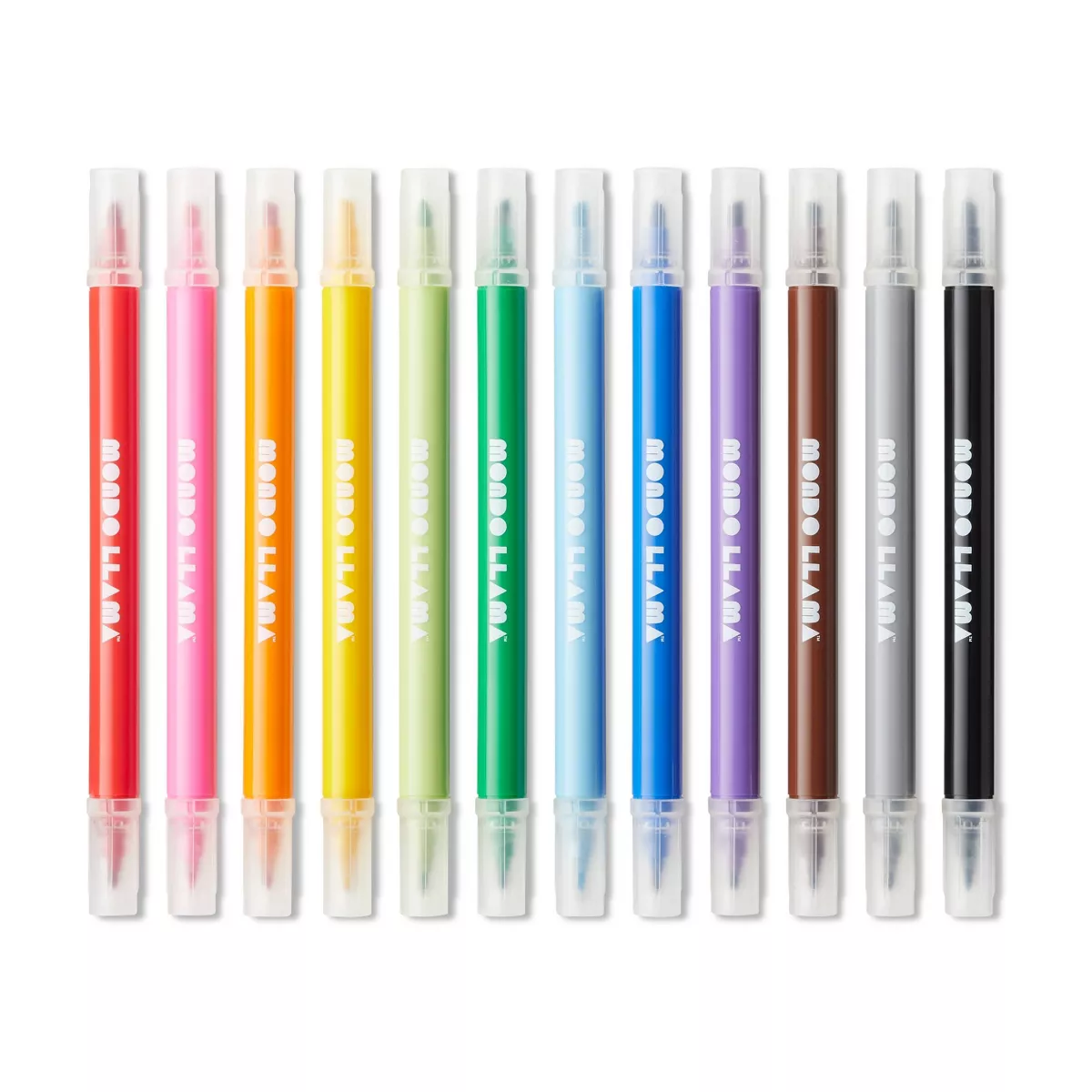 12ct Markers Chisel & Fine Dual-Tip - Mondo Llama™