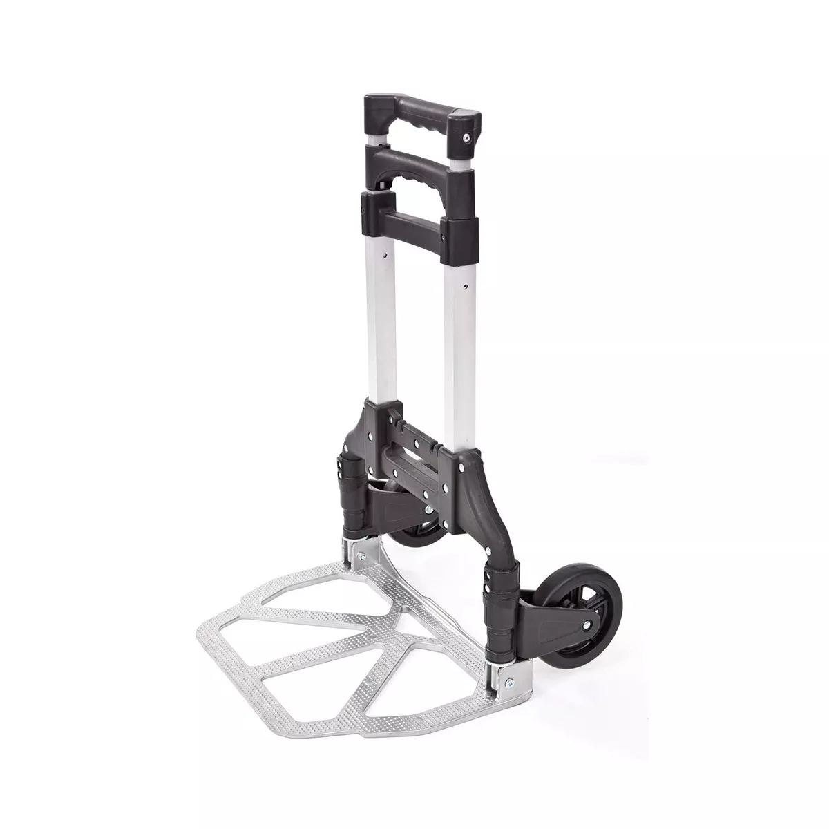 Liberty Industrial 10001 Easy Travel Folding Luggage Hand Truck Cart Aluminum Construction w/Grips Hand Truck