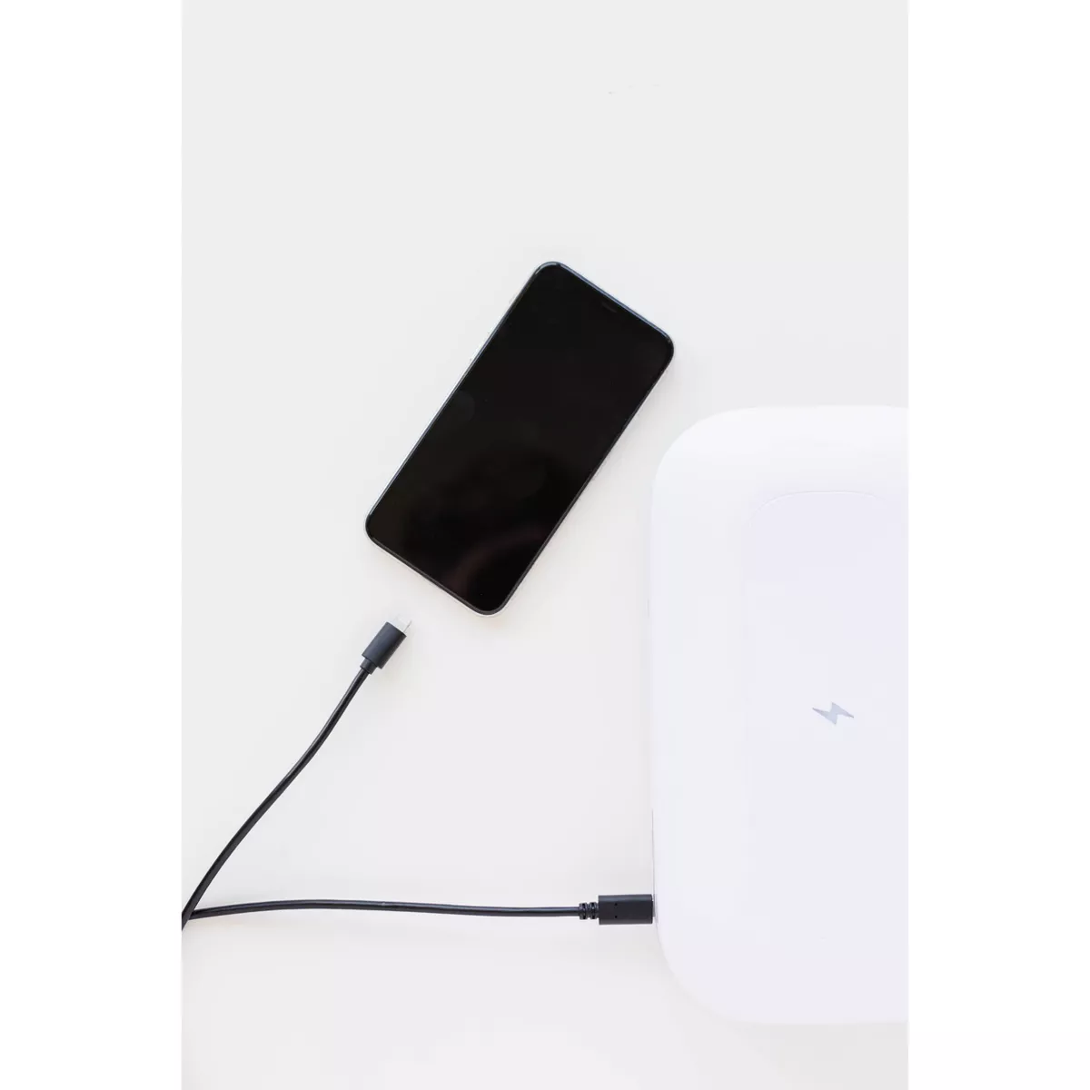 PhoneSoap Cable Lightning to USB-A 6' - Black