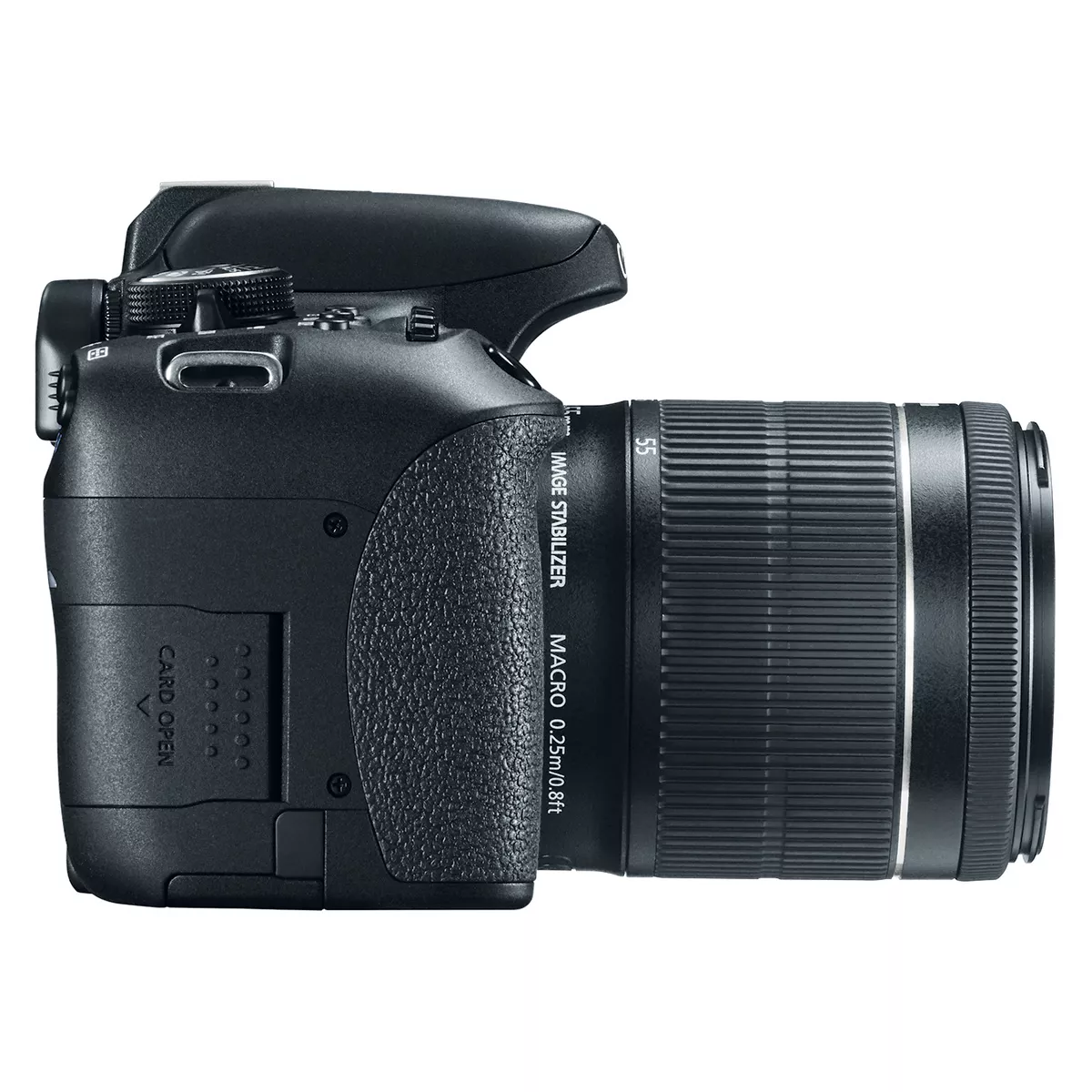 Canon EOS Rebel T6i EF-S 18-55mm IS STM Kit - Black (0591C003)