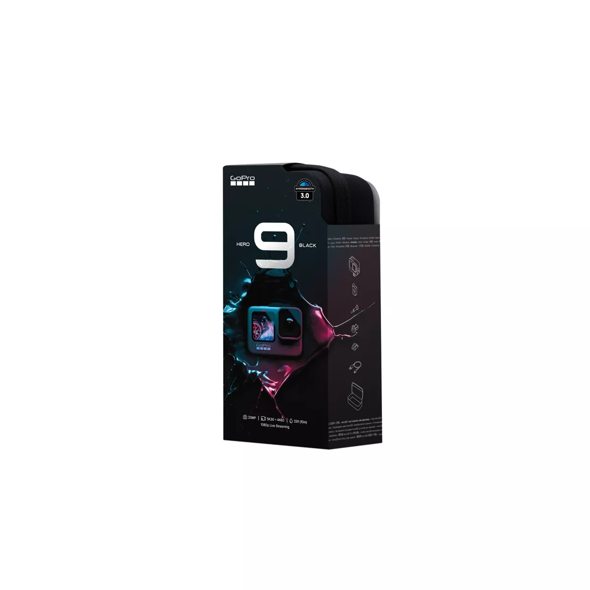 GoPro HERO9 Streaming Action Camera - Black (CHDHX-901)