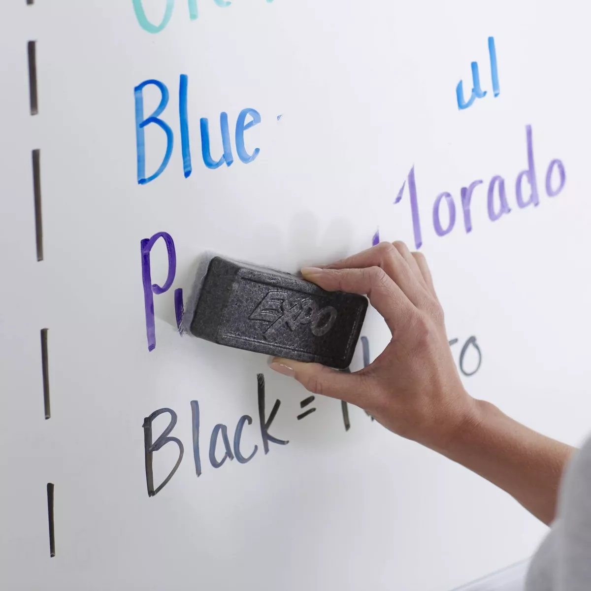 8pk Dry Erase Marker Starter Set with Eraser Mixed Tip Multicolor - Expo