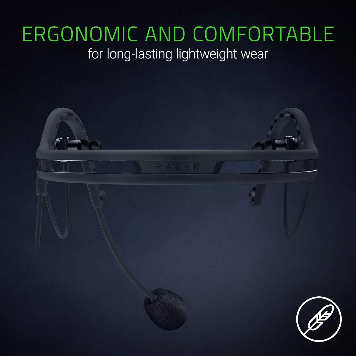Razer Ifrit In-Ear Streaming Headset with Microphone - USB Audio Enhancer