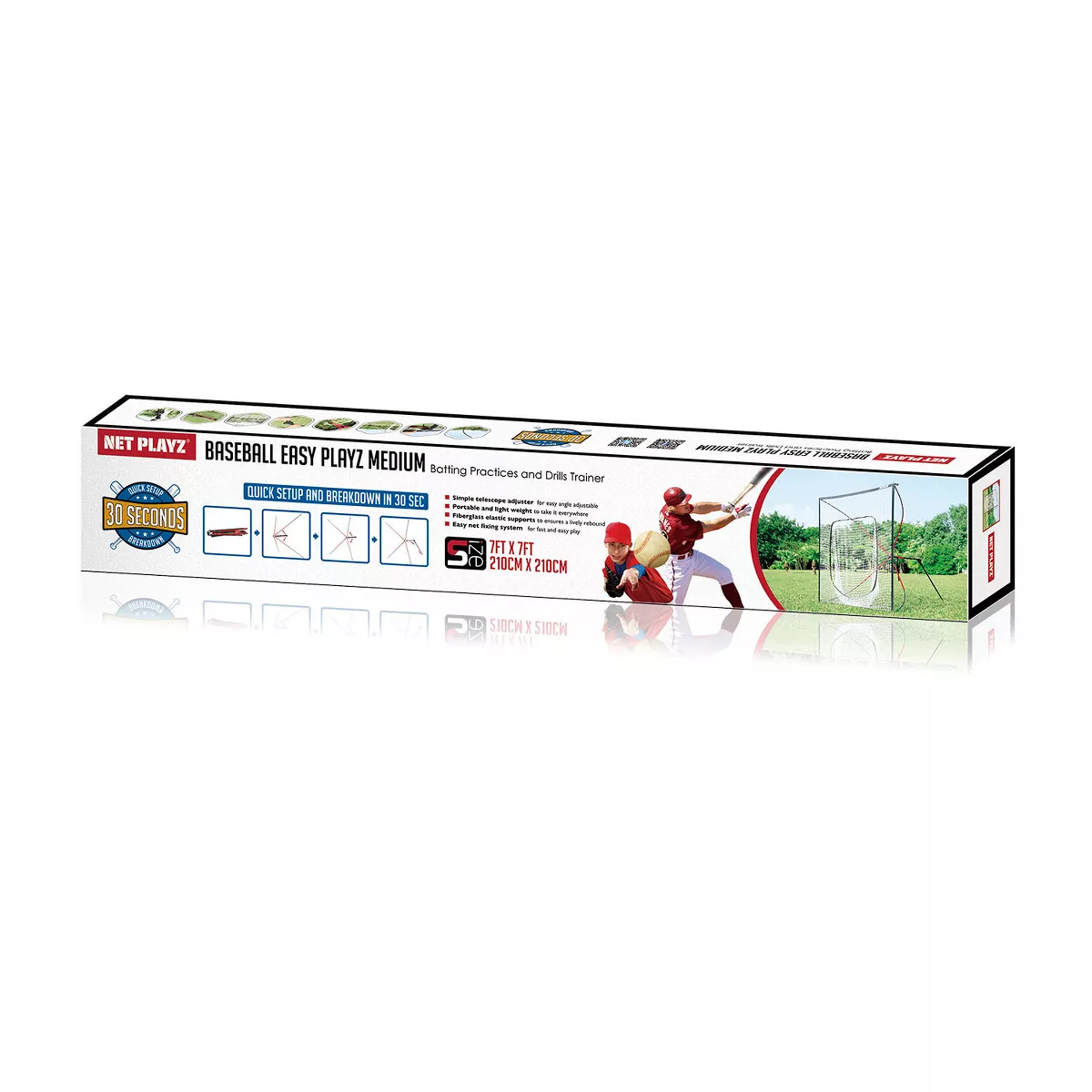 Net Playz Baseball Medium Trainer
