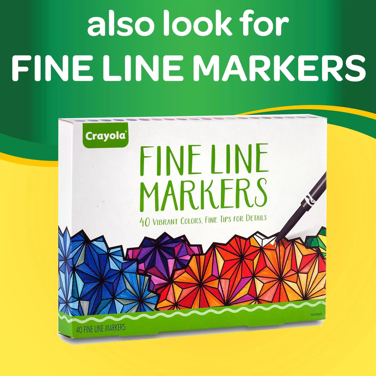 Crayola 100ct Super Tips Washable Markers