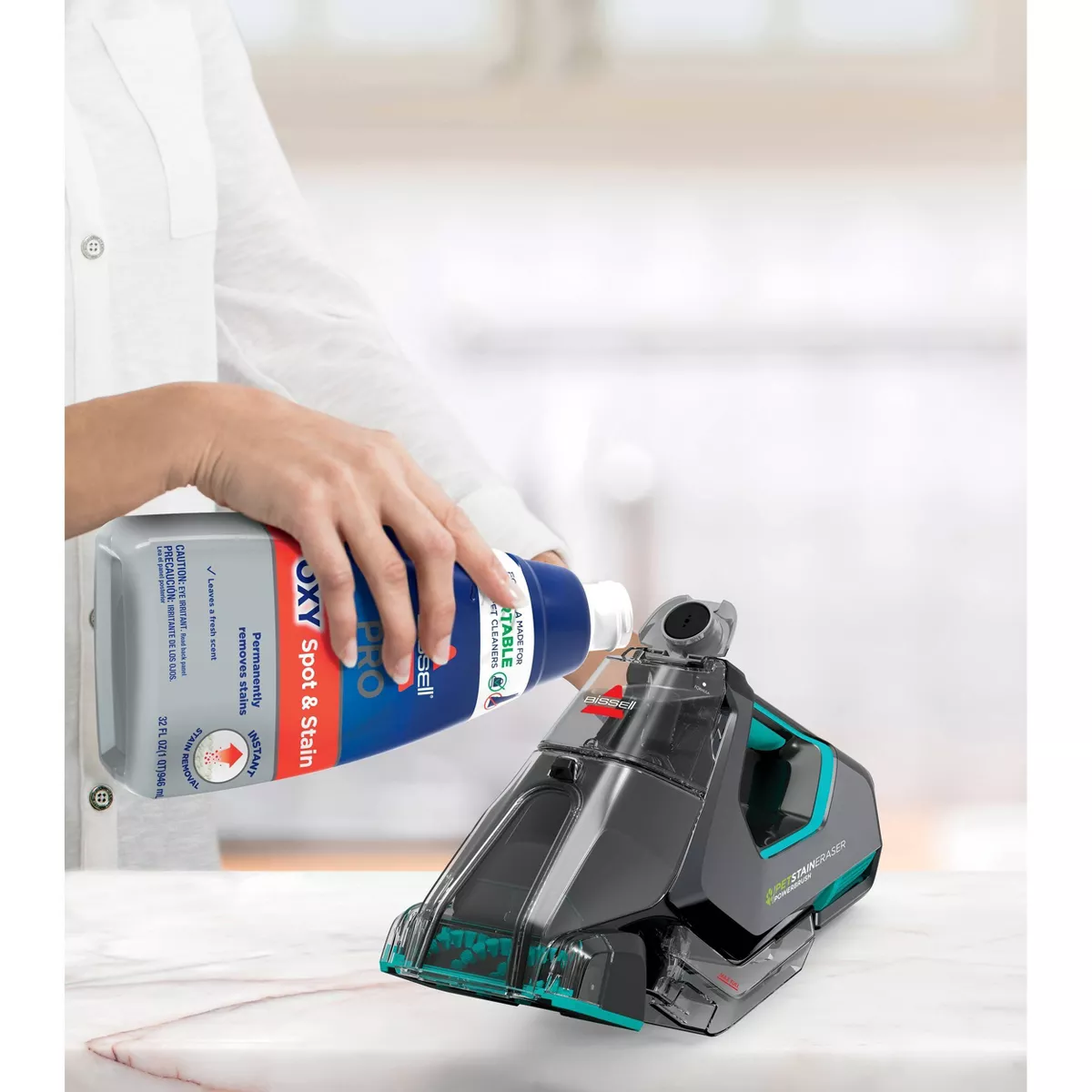 BISSELL Pet Stain Eraser PowerBrush Cleaner - 2846