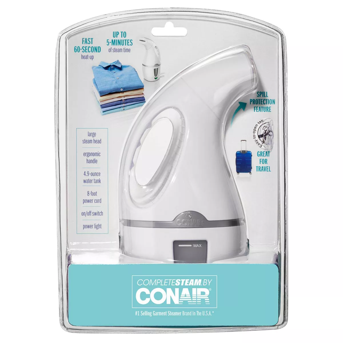Conair Portable Garment Steamer White GS2WB