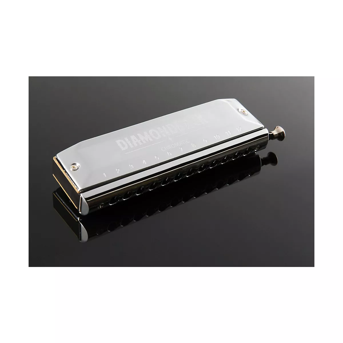 Silver Creek Diamondback Chromatic Harmonica C