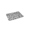 Rebecca Allen Dalmatian Memory Foam Bath Mat Black/White - Deny Designs