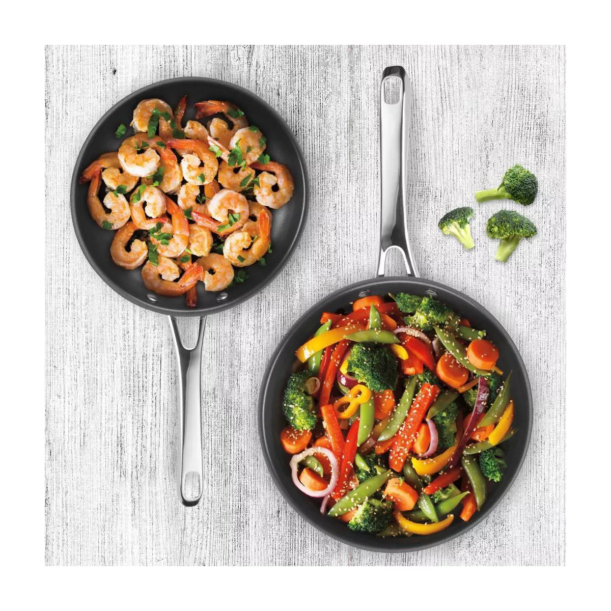 Cuisinart Classic 2pc Hard Anodized Skillet Set - 6322-810