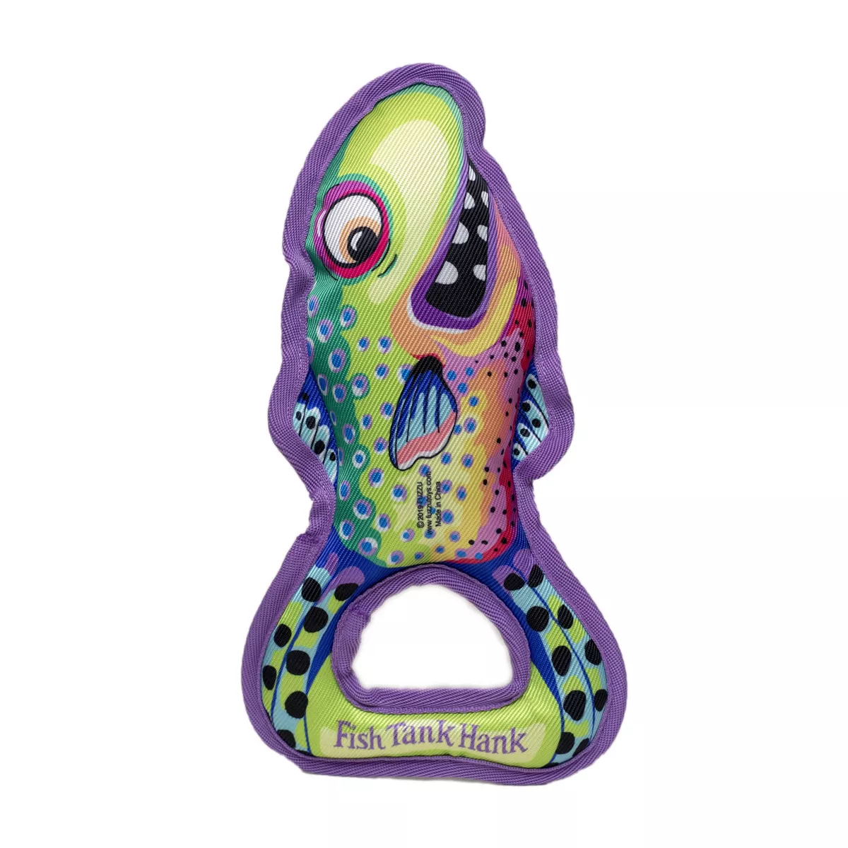 Fuzzu Grab Nabbers Fish Dog Toy