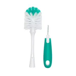 OXO Tot On-The-Go Drying Rack with Bottle Brush - Teal
