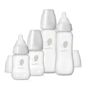 Evenflo Balance Standard-Neck Anti-Colic Baby Bottle and Pacifier Gift Set - 8pc