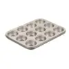 Cuisinart Chef's Classic 12 Cup Non-Stick Champagne Color Muffin Pan - AMB-12MPCH