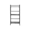 FlipShelf 3 Shelf Narrow Black
