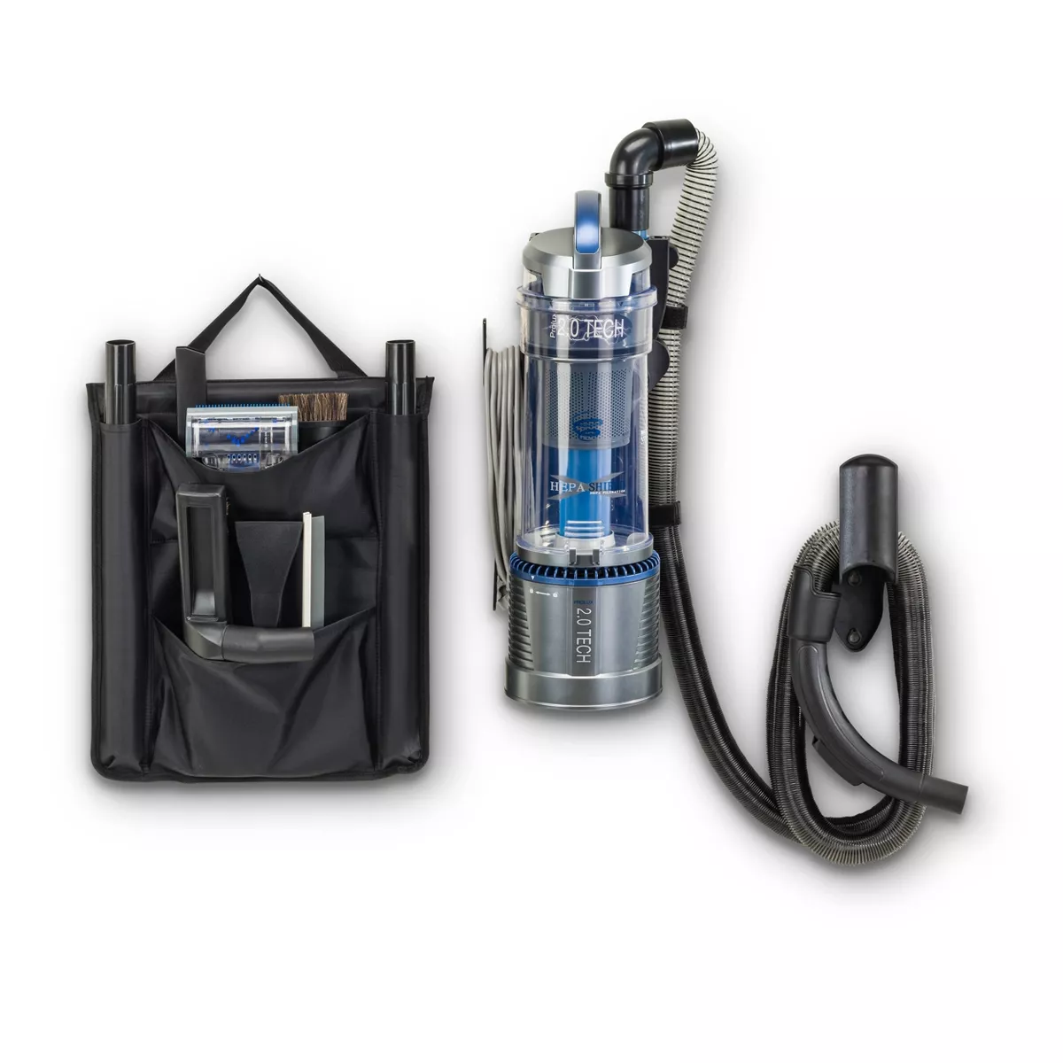 Prolux Wall-Mountable Bagless Garage Vacuum - Gray