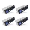 Boss Audio Systems 611UAB Single Din USB/SD AUX Bluetooth Multimedia Radio Car Stereo Receiver with USB, AUX Input, and AM/FM Radio Receiver (4 pack)
