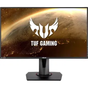 ASUS TUF VG279QM 27 Inch Full HD 1920 x 1080 1ms GTG 280Hz 16:9 2 x Speakers G-SYNC Compatible Adaptive Sync Extreme Low Motion Blur Sync ELMB SYNC 1080P Eye Care Gaming Monitor, Black