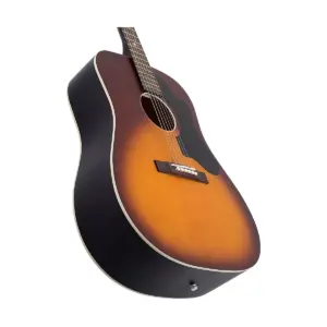 Recording King RDS-9-TS Dirty 30s Series 9 Dreadnought Acoustic Guitar Vintage Sunburst