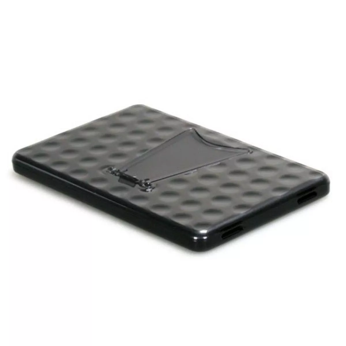 MYBAT For Amazon Kindle Fire 1st Gen (2011) Black Smoke Rubber Case Cover w/stand