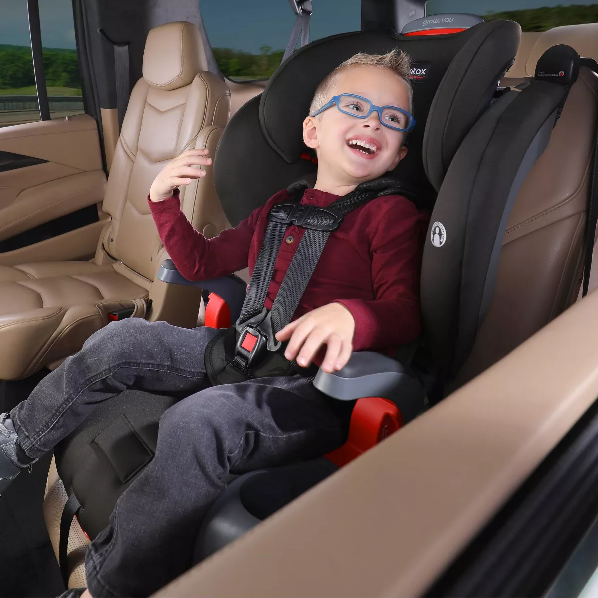Britax Grow with You Dusk Booster Car Seat