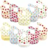 Hudson Baby Infant Waterproof Polyester Bibs 10pk, Veggies, Beginner