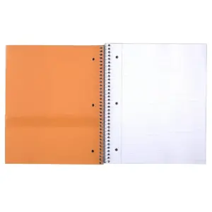 Five Star 3 Subject College Ruled Spiral Notebook (Color Will Vary)