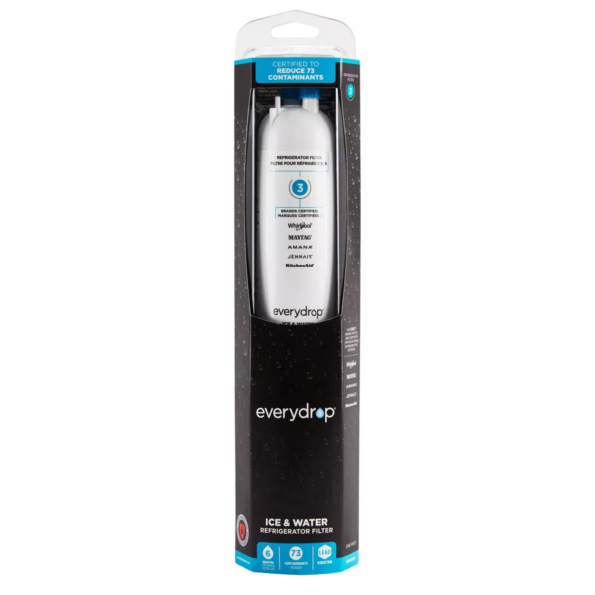 EveryDrop Ice & Water Refrigerator Filter 3