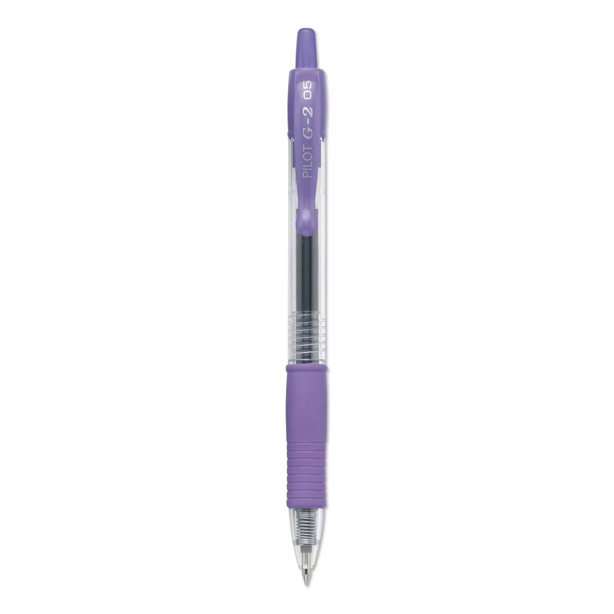 Pilot G2 Extra Fine Gel Ink Pen, 0.5mm - Purple Ink ( 12 Per Set)