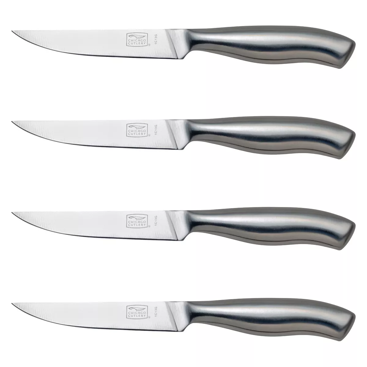 Chicago Cutlery Insignia Steel 4pc 4.5" Steak Knife Set
