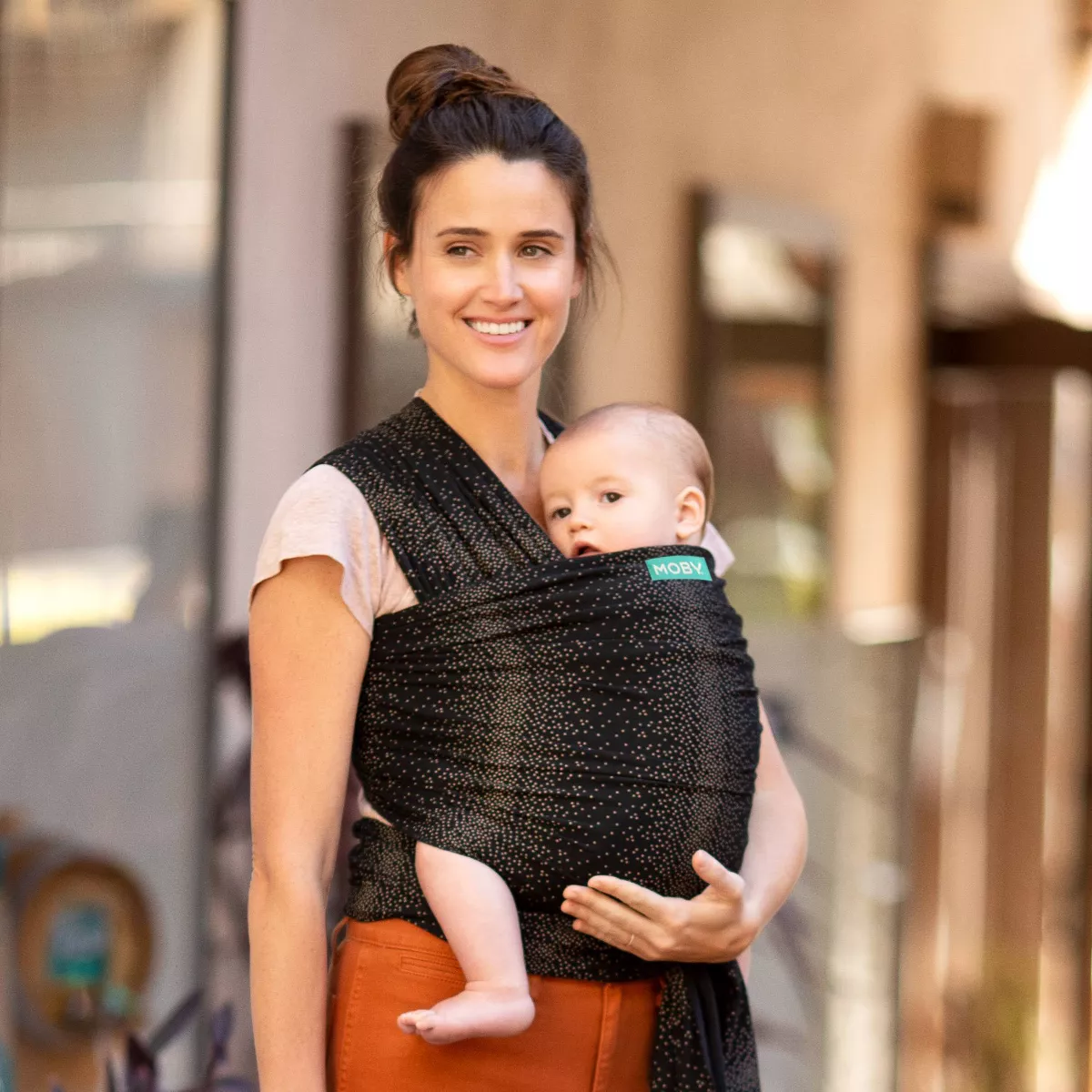 Moby Wrap Classic Baby Wrap Carrier - Fleck