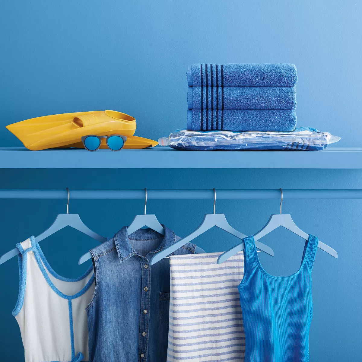 3 Medium Compression Bags Clear - Room Essentials™