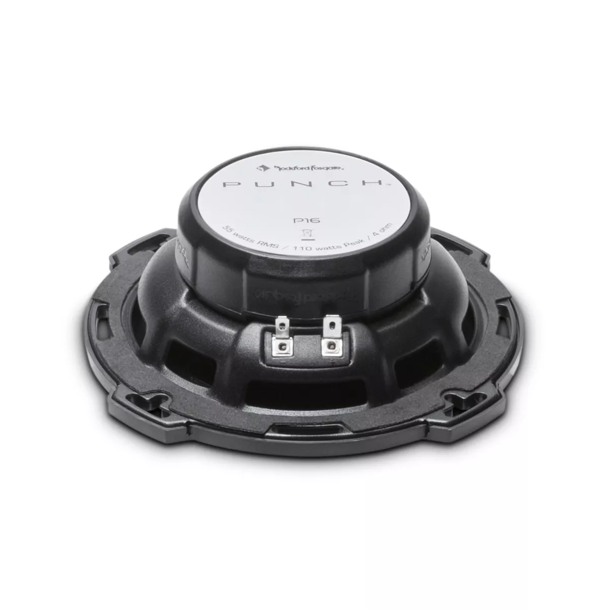 Rockford Fosgate Punch P16 110 Watt Max Power 6 Inch Diameter 2 Way Full Range Coaxial Car Speakers, Pair