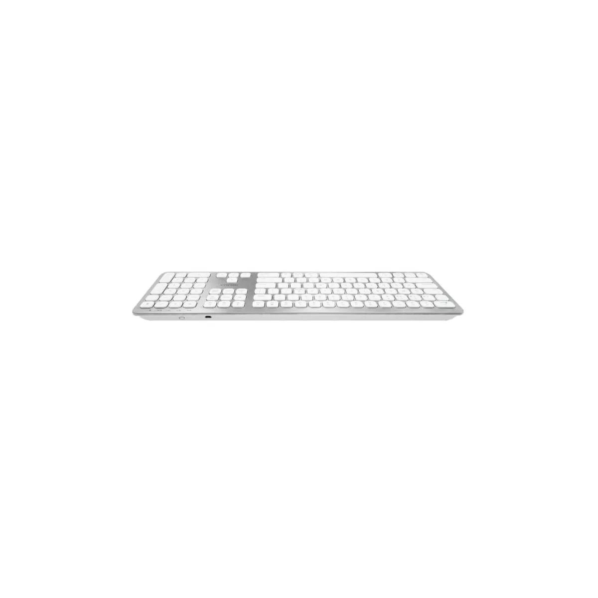 Macally Wireless 3 Devices Bluetooth Rechargeable Aluminum Full Keyboard