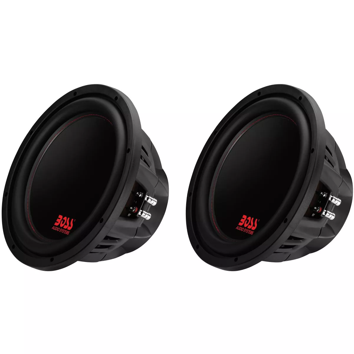 Boss Audio 12-Inch 2600-Watt Car Power Subwoofer DVC Power Sub (2 Pack) | P129DC