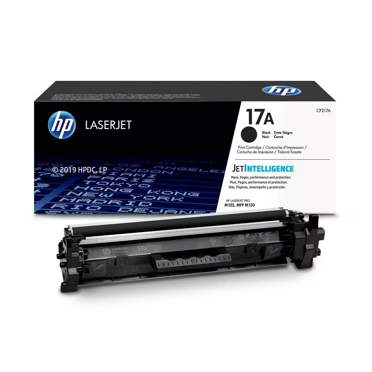 HP 17A LaserJet Toner Cartridge - Black (CF217A)