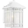 Kathy Ireland J du J Sierra Craftsman 15" High White Outdoor Wall Light