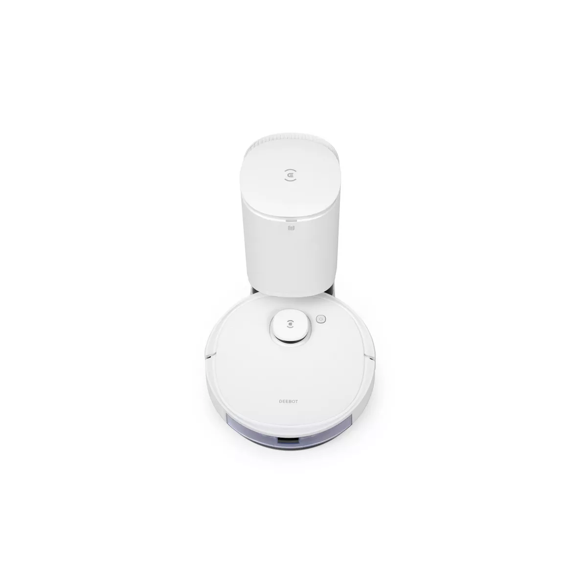 Ecovacs DEEBOT N8+ Laser Mapping Vacuuming and Mopping Robot with Self Empty - White