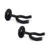 Musician's Gear Black Metal Guitar Wall Hanger - 2 Pack