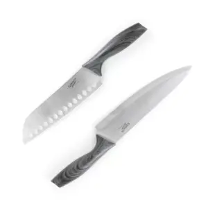 Gibson Home Rubber Soul 14 Piece High Carbon Stainless Steel Cutlery Set in Dark Grey