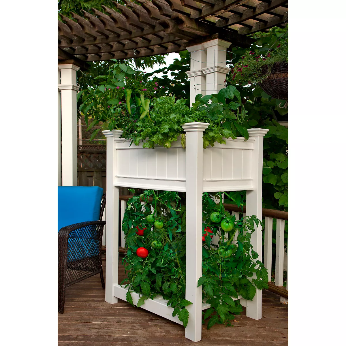 Urbanscape Tomato Rectangular Planter - Vita